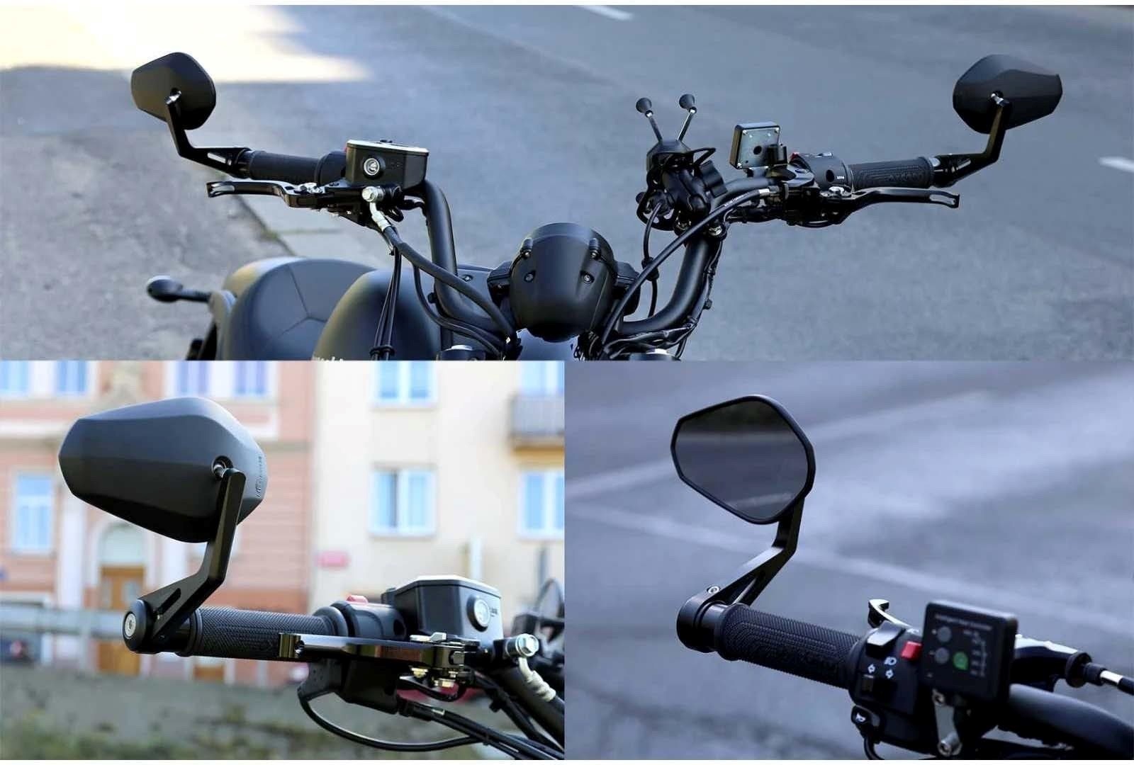 SEFIS Grave Cafe Racer motorcycle mirror